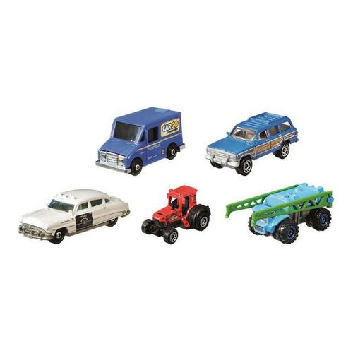 Matchbox bilsæt Mattel C1817 - Multifarvet metalbiler