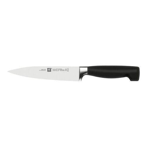 Sæt med køkkenknive og holder Zwilling 35068-002-0 Sort Stål Bambus Rustfrit stål Plastik 7 Dele