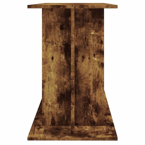Akvariebord 120 × 40 × 60 cm - konstrueret træ, røget egetræsfarve