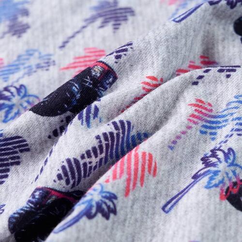 T-shirt til børn str. 128 gråmeleret