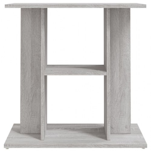 Akvariestativ grå Sonoma 60×30×60 cm - konstrueret træ