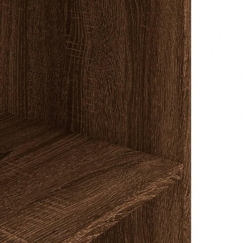 Akvariebord 60×30×60 cm - konstrueret træ, brun egetræsfarve