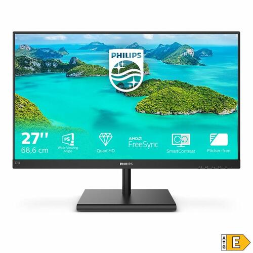 Skærm Philips 275E1S/00 27" LED IPS Flicker free 75 Hz 50-60 Hz