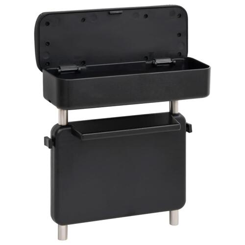 Universelt armlæn til bil 23x8x(30-38) cm ABS sort