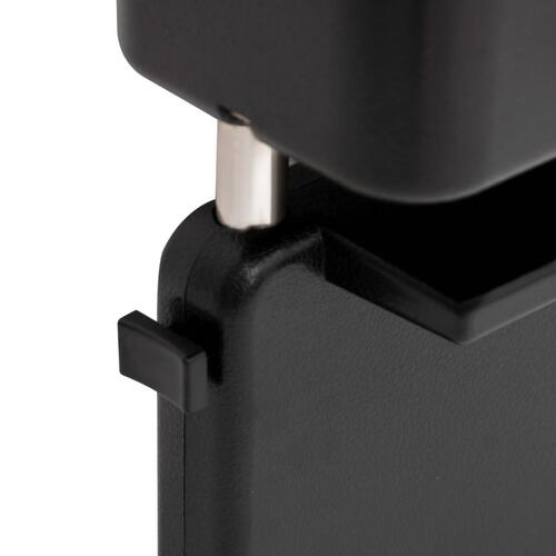 Universelt armlæn til bil 23x8x(30-38) cm ABS sort