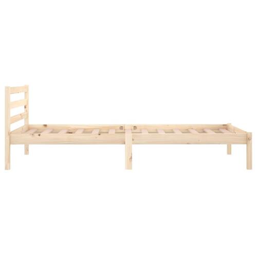 Sengeramme 90x200 cm massivt fyrretræ