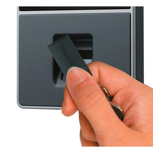 RFID nøglering Safescan RF-110 - sort, sæt med 25