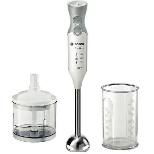 Håndblender BOSCH ErgoMixx MSM66120 600W Hvid 600 W Hvid/Grå