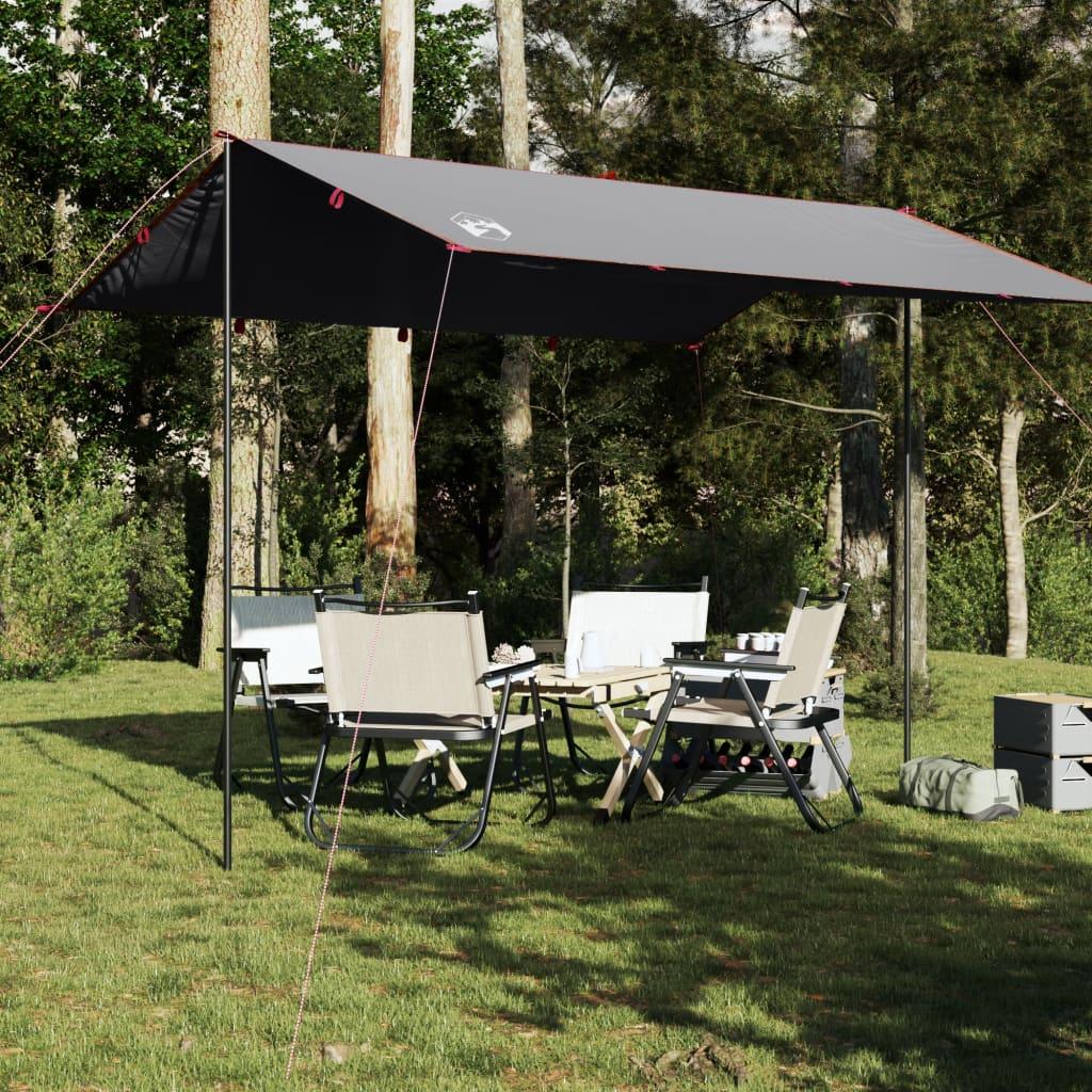 Tarp 360x294 cm vandafvisende grå og orange