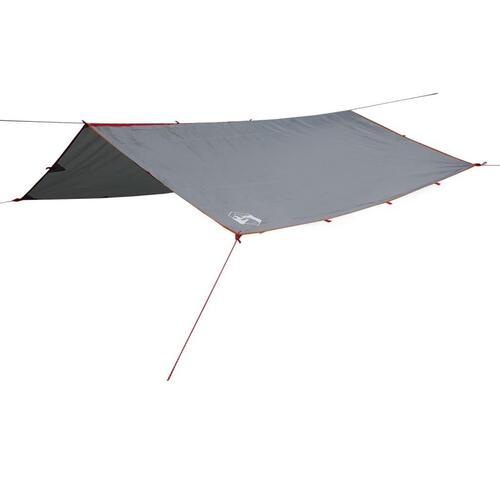 Tarp 360x294 cm vandafvisende grå og orange