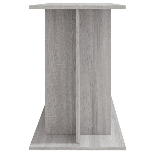 Akvariebord 120 × 40 × 60 cm i konstrueret træ - grå sonoma-eg