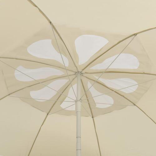 Strandparasol 300 cm sandgul