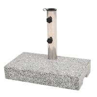 Parasolfod granit rektangulær 25 kg