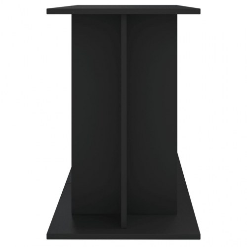 Akvariebord 120 × 40 × 60 cm i konstrueret træ - sort