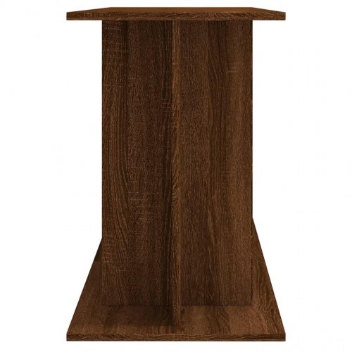 Akvariebord 120 × 40 × 60 cm - konstrueret træ, brun egetræsfarve