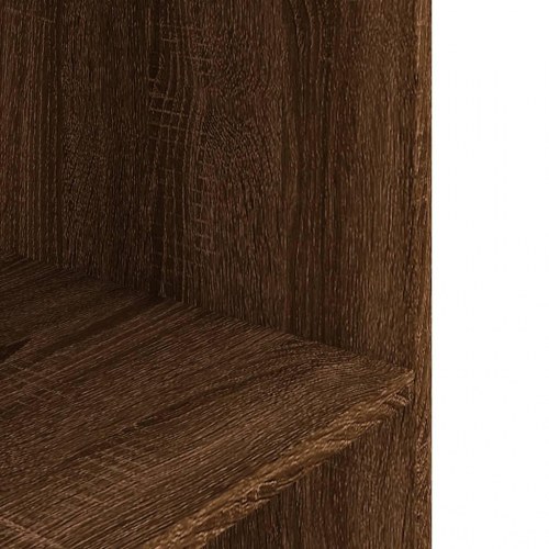Akvariebord 120 × 40 × 60 cm - konstrueret træ, brun egetræsfarve