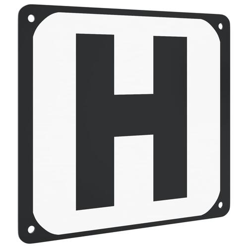 Dressurbogstaver 12 stk. stål