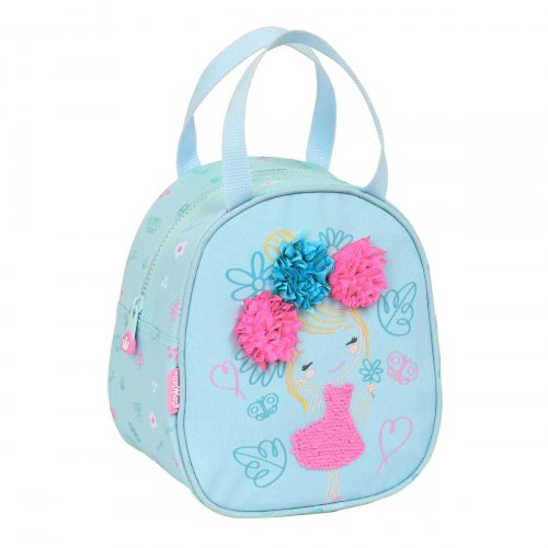 Glow Lab termomadkasse Cute Doll 19 × 22 × 14 cm - lyseblå