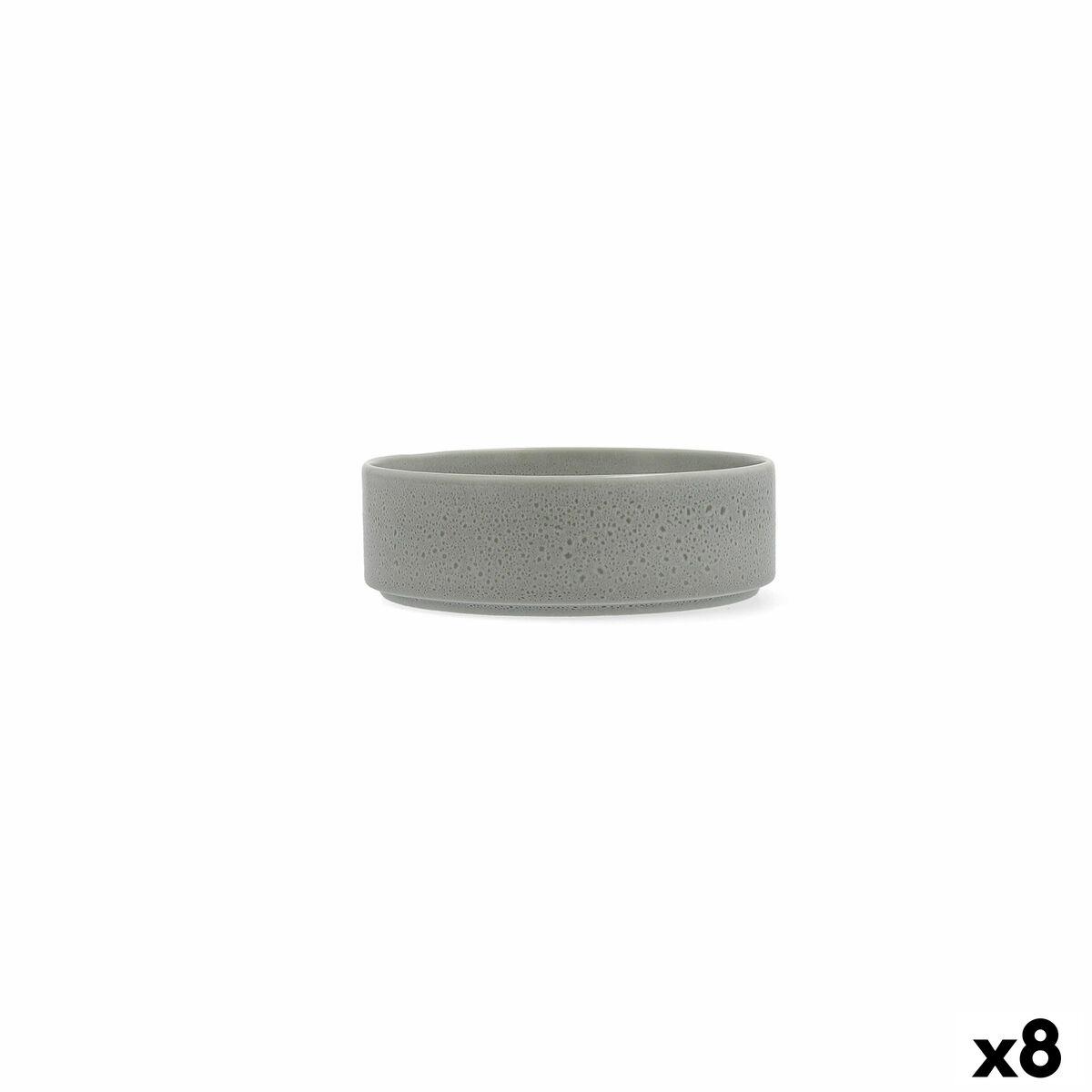 Ariane appetizerskåle Porous, grøn keramik, 16 cm - 8 stk.