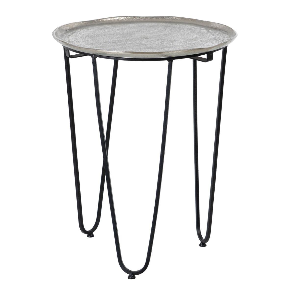 Sofabord Aluminium Jern 40 X 40 X 51 Cm