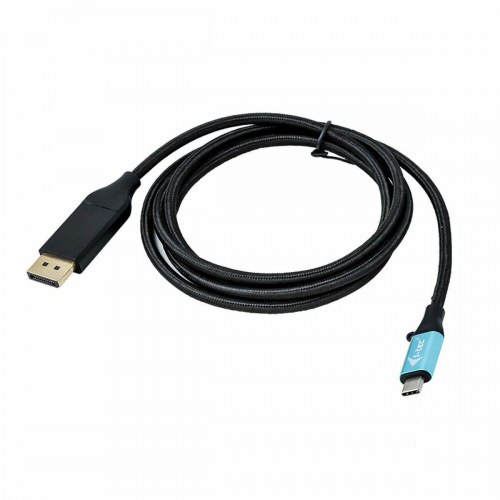 USB-C kabel til DisplayPort i-Tec 2 m - 4K Ultra HD, sort