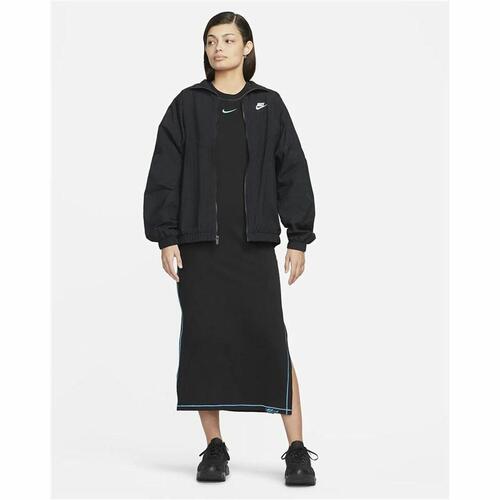 Vindblæser Jakke Nike Sportswear Essential Windrunner Dame Sort M