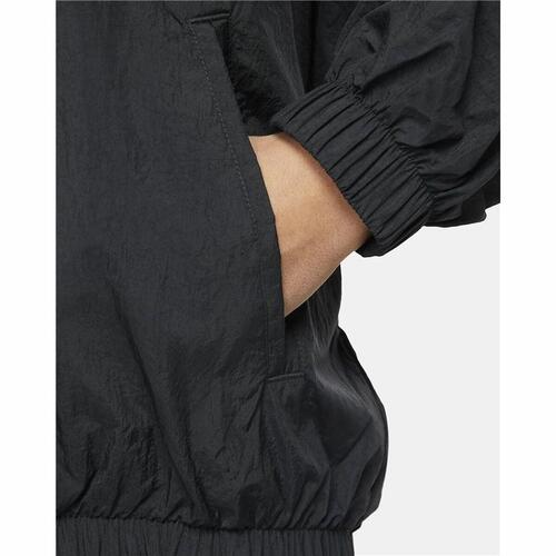 Vindblæser Jakke Nike Sportswear Essential Windrunner Dame Sort M