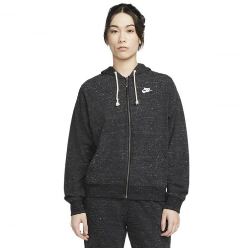 Hættetrøje til Kvinde Nike Sportswear Mørkegrå - M