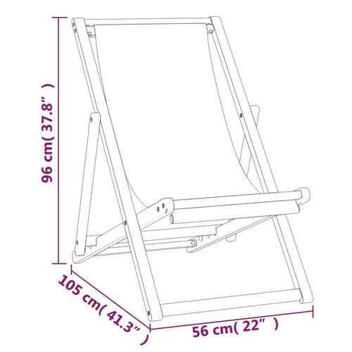 Dækstol 56x105x96 cm teak blå