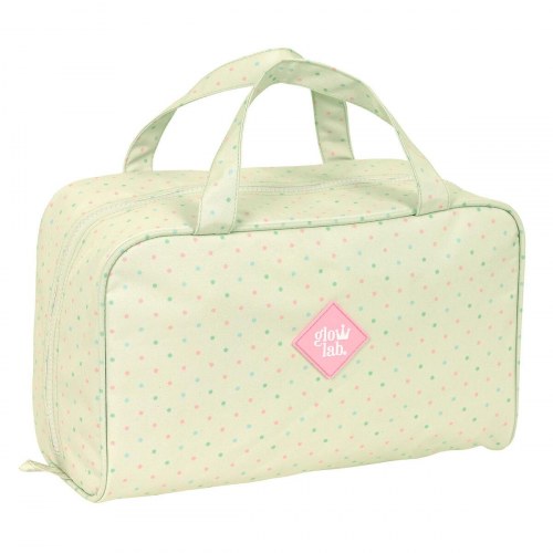 Glow Lab Magic Flow skoletoilettaske - beige, 31 × 14 × 19 cm