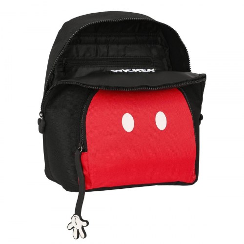 Rygsæk Mickey Mouse Clubhouse - Mickey mood, sort/rød 25 × 30 × 13 cm
