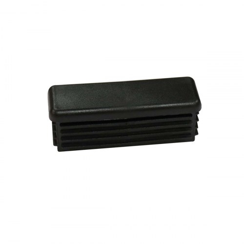 EDM Product Ferrul/terminalstik til trappe - sort polyetylen, 58 × 25 mm (2 stk)