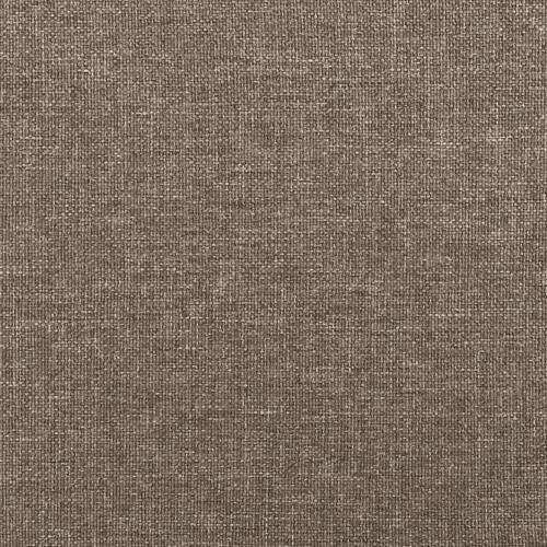 Sengeramme 100x200 cm stof gråbrun