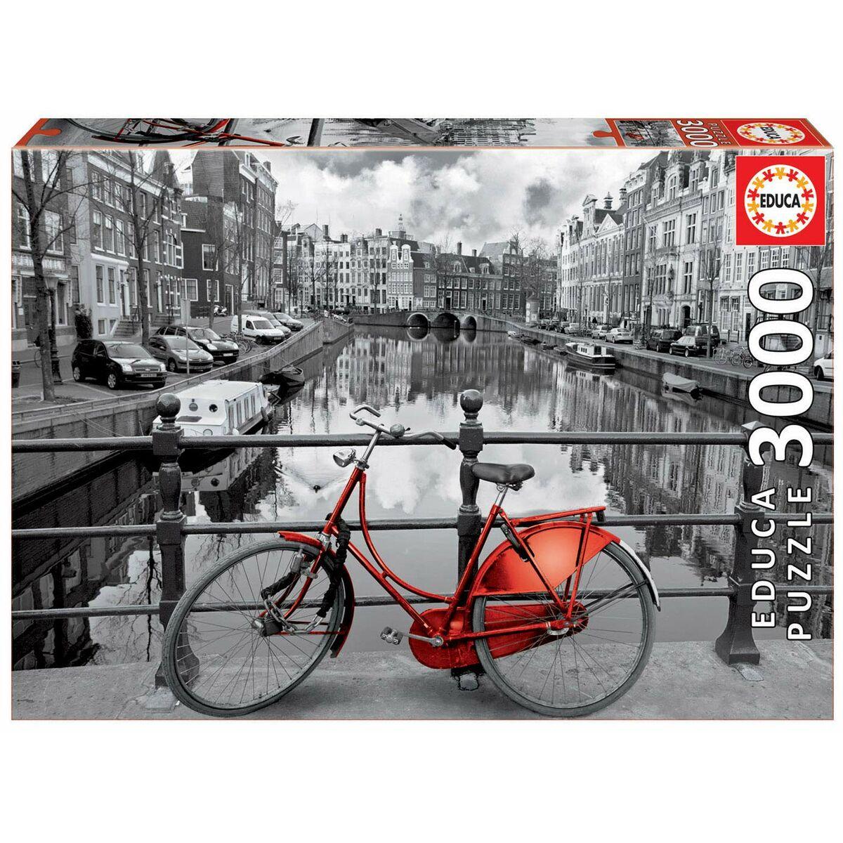 Puslespil Educa Amsterdam 3000 Dele Til Børn