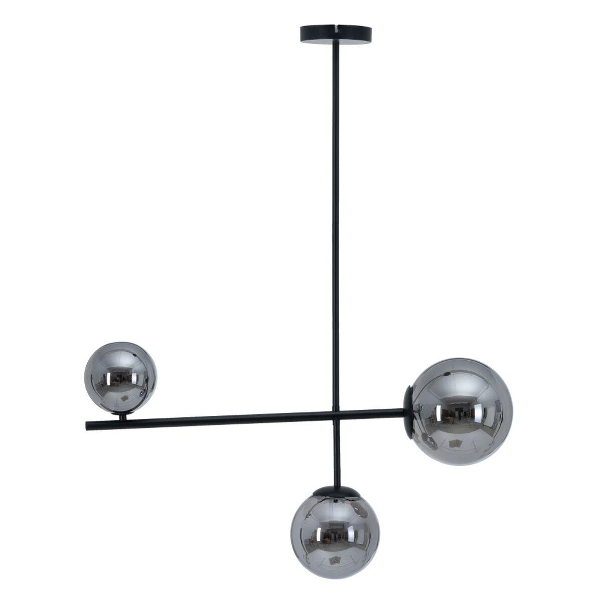 Loftslampe Ø 14 Cm 70 X 18 X 90 Cm Krystal Sort Metal