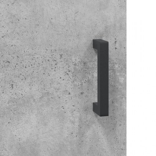 Skænk i konstrueret træ 34,5 × 34 × 90 cm - betongrå