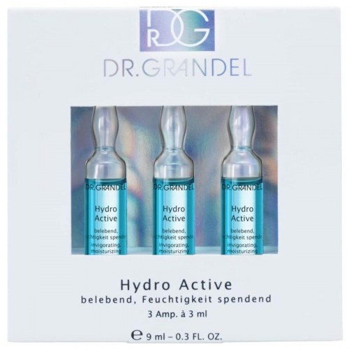 Ampuller Dr. Grandel Hydro Active 3 ml 3 enheder Dybt fugtgivende