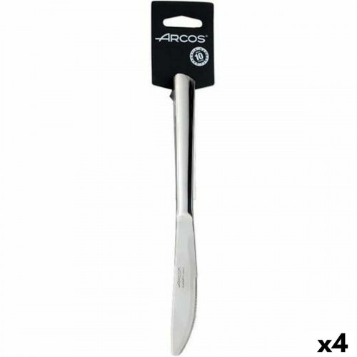 Arcos Toscana bordknive - sølvfarvet rustfrit stål (4 stk.)