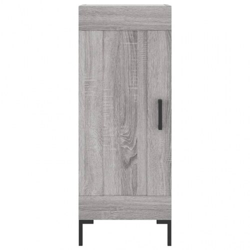 Skænk 34,5 × 34 × 90 cm - grå sonoma-eg, konstrueret træ