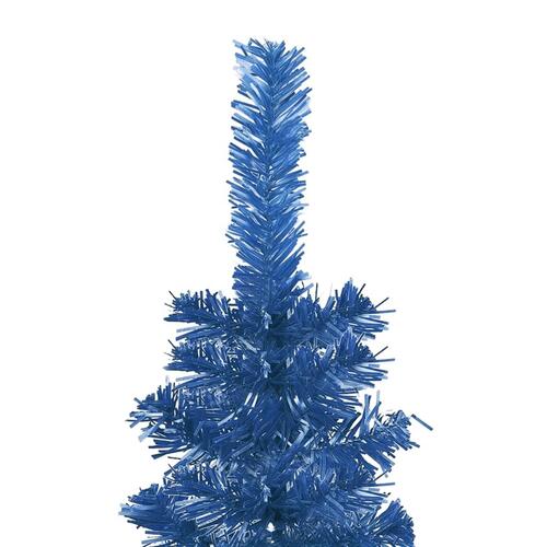 Smalt juletræ 150 cm blå