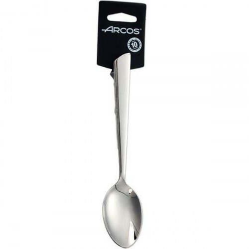 Arcos Toscana ske-sæt 20 cm - sølvfarvet rustfrit stål (4 stk.)