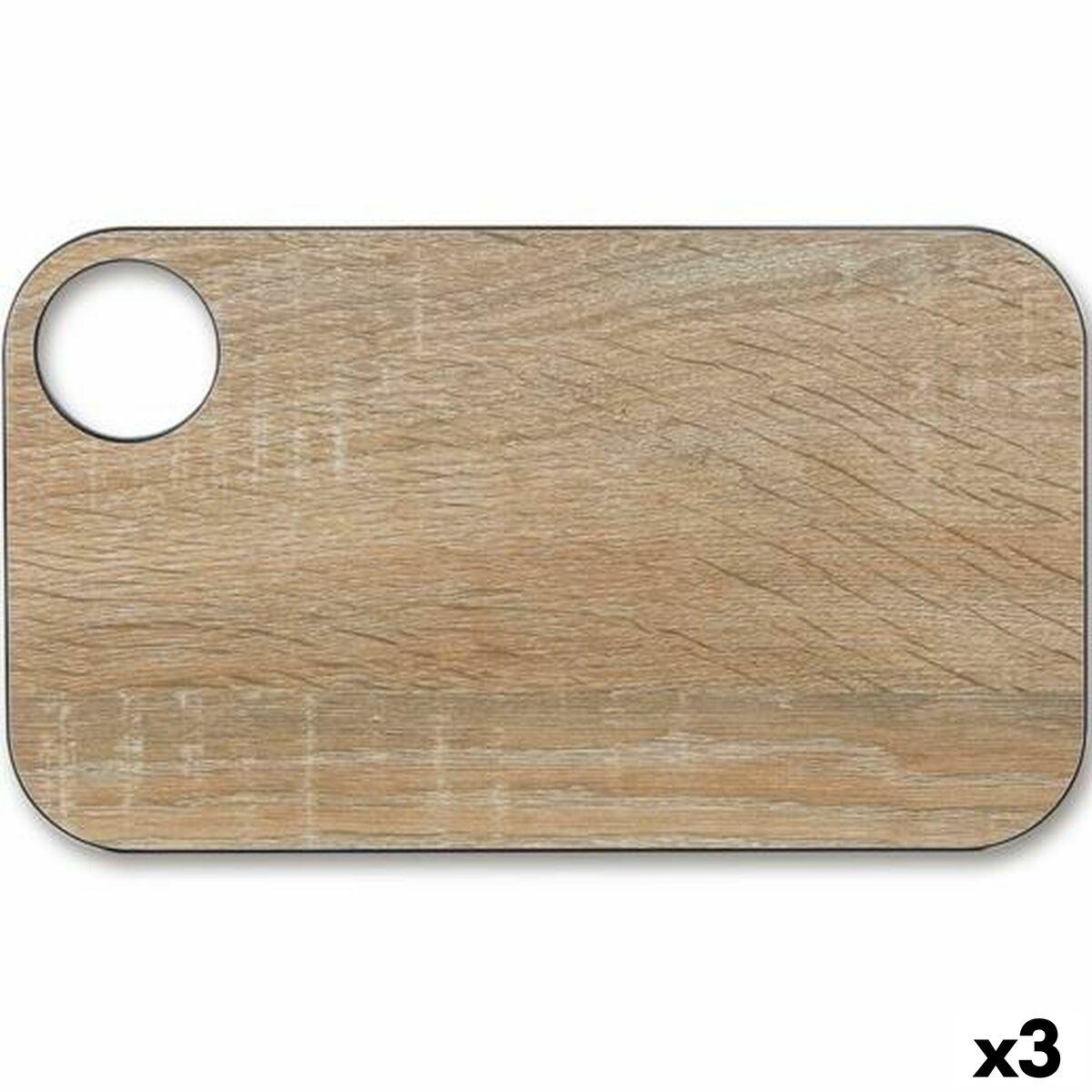 Skærebræt Arcos Brun Harpiks 24 X 14 Cm Fiber 3 Enheder