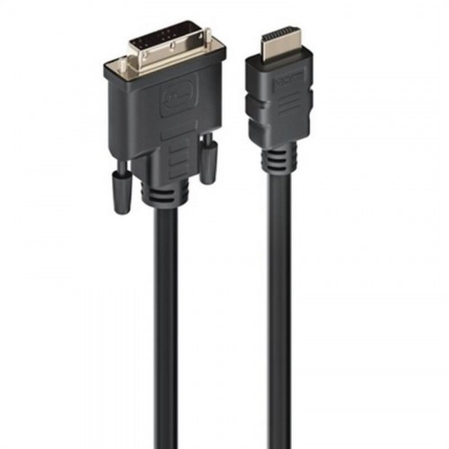 HDMI til DVI-kabel Ewent EC1350 - Sort, 2 m