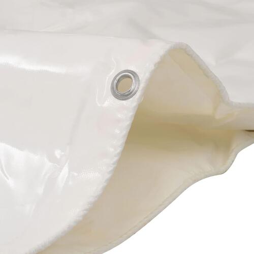 Presenning 650 g/m² 3 x 3 m hvid