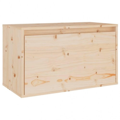 Vægskab 60x30x35 cm massivt fyrretræ