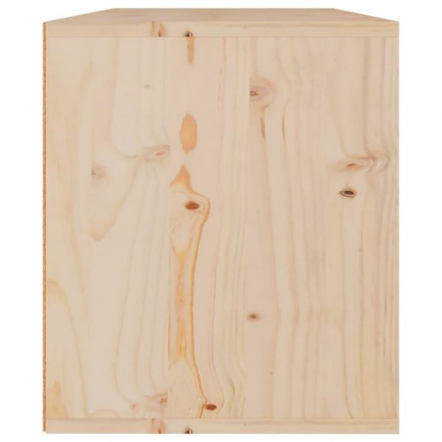 Vægskab 60x30x35 cm massivt fyrretræ