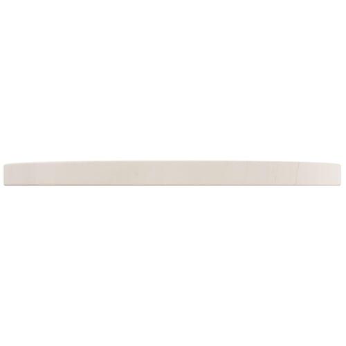 Bordplade hvid Ø40x2,5 cm massivt fyrretræ
