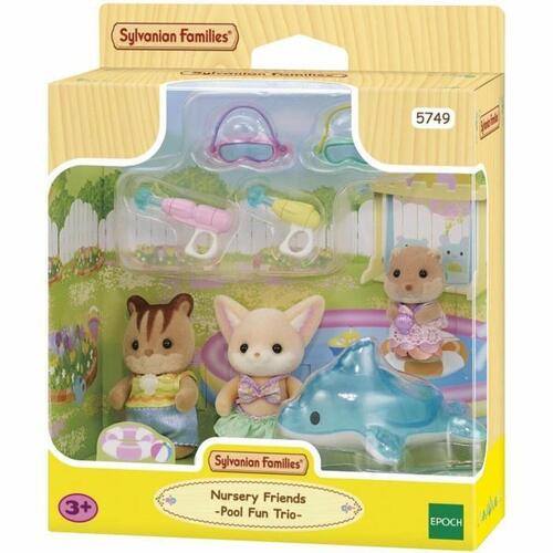 Sylvanian Families Nursery Friends Pool Fun Trio - tilbehør til dukkehus