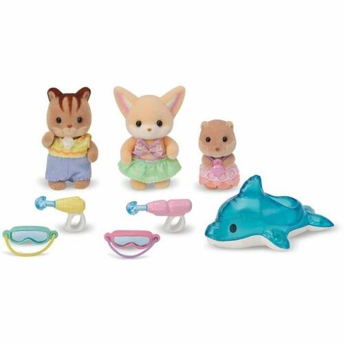 Sylvanian Families Nursery Friends Pool Fun Trio - tilbehør til dukkehus