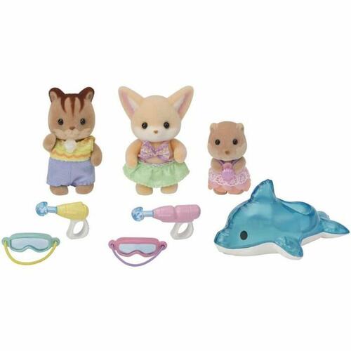 Sylvanian Families Nursery Friends Pool Fun Trio - tilbehør til dukkehus
